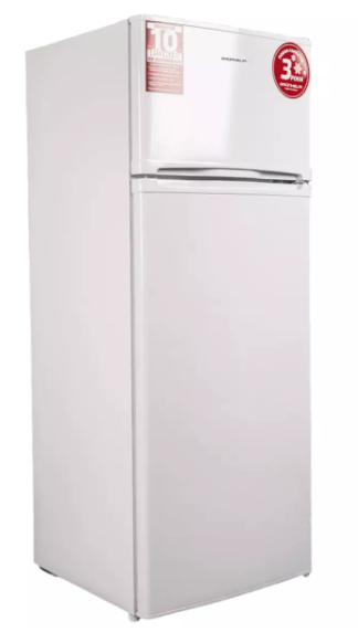 Холодильник - GRW-143DD, (білий, двухк, верх мороз, 143см) (GRUNHELM)